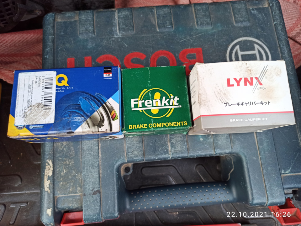Подклин суппорта — Chevrolet Lacetti Sedan, 1,4 л, 2008 года | визит на ...