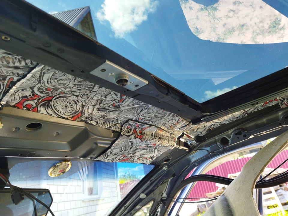 Врезка люка — Opel Meriva (A), 1,6 л, 2007 года | стайлинг | DRIVE2