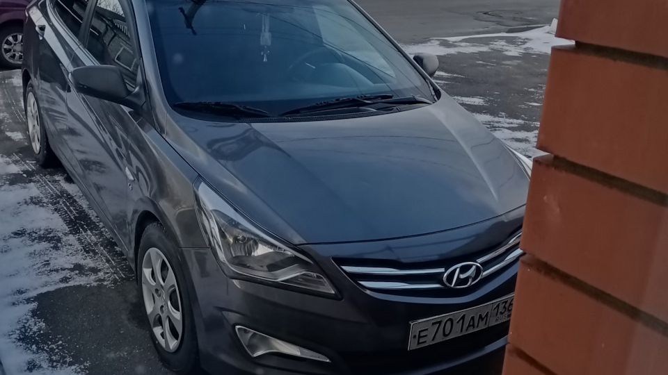 Бензин — Hyundai Solaris, 1,6 л, 2014 года | своими руками | DRIVE2