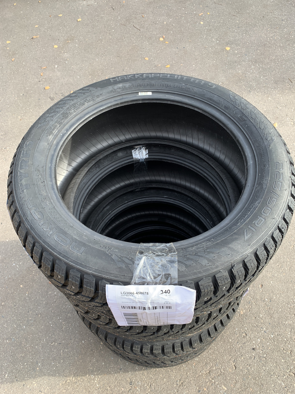 Покупка комплекта зимней резины: Nokian Hakkapeliitta 9 — Volkswagen ...