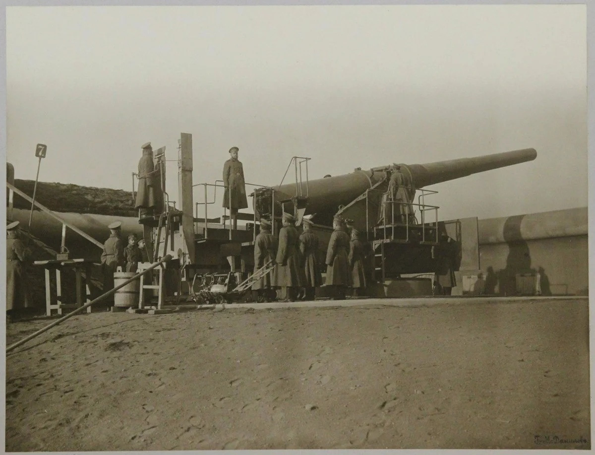 280 мм мортира шнедера образца 1914 15 годов