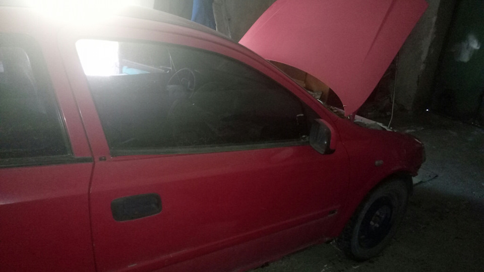 Не заводится после одного года простоя — Opel Astra G, 1,6 л., 1998 ...
