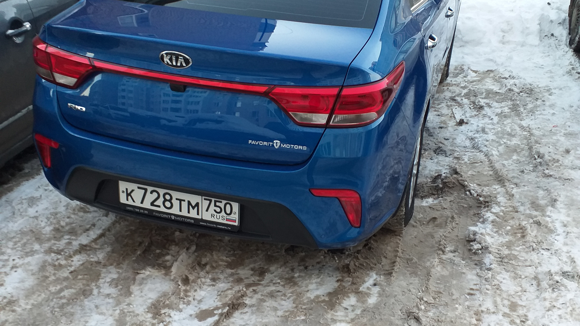 KIA Rio (4G) 1.6 бензиновый 2018 | Синявка))) на DRIVE2