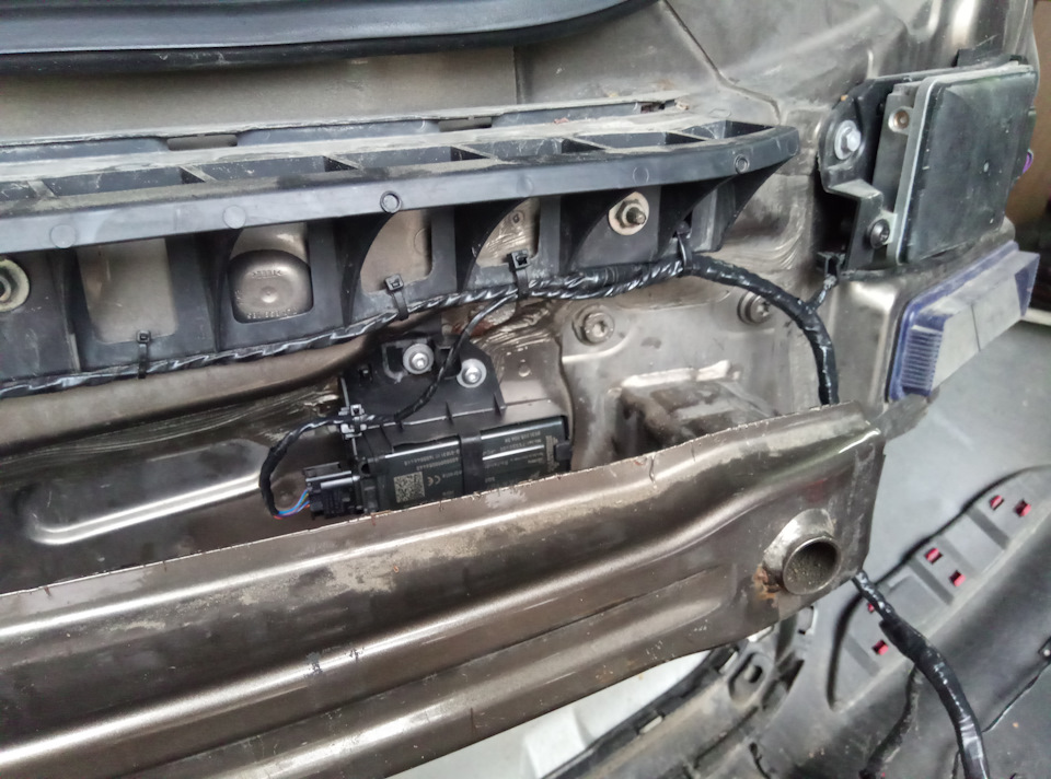 блок установлен — Skoda Yeti