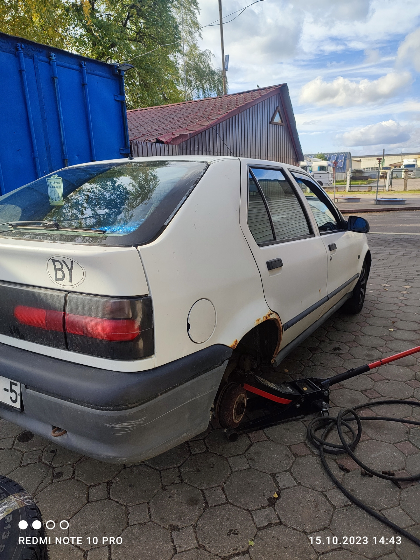 Белшина, зима, артмоушен, 175/70 /R13 — Renault 19, 1,7 л, 1993 года ...