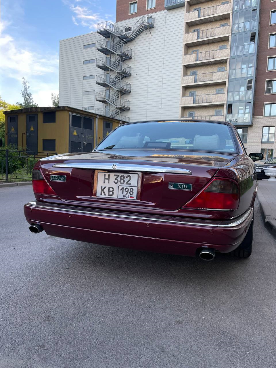 Правильный номер — Jaguar XJ Mark 2, 4 л, 1997 года | стайлинг | DRIVE2