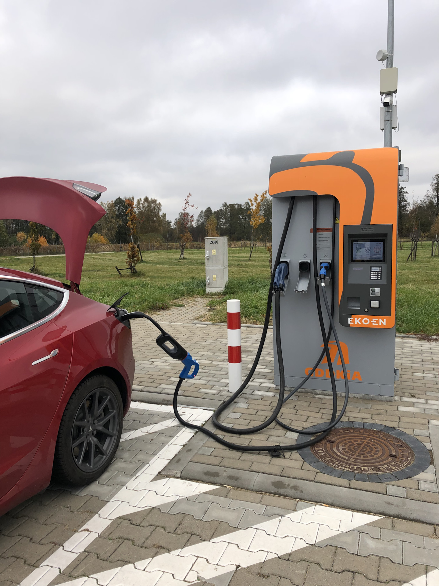 Зарядная станция здорового человека — Tesla Model 3, 2018 года ...