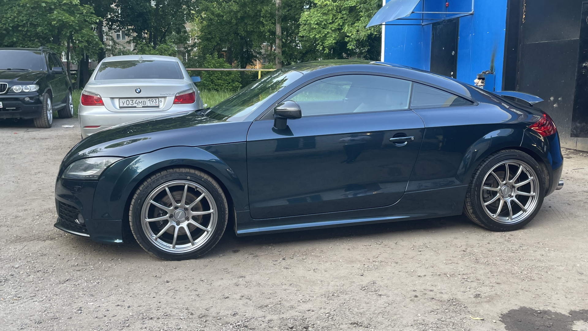 Audi TT (2G) 2.0 бензиновый 2006 | Полуночный изумруд на DRIVE2