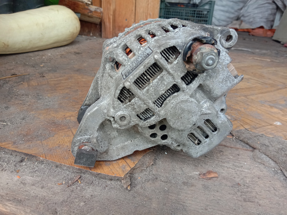 Генератор Mitsubishi Lancer X, CX2A, 4A91 на Mitsubishi Lancer X. Б/у ...