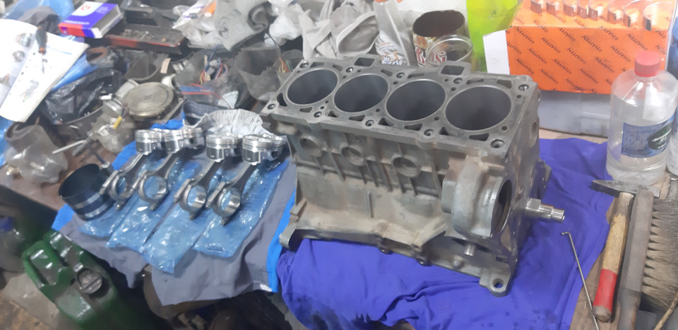 Развесовка шпг и начало сборки — Lada Vesta SW Cross (1G)