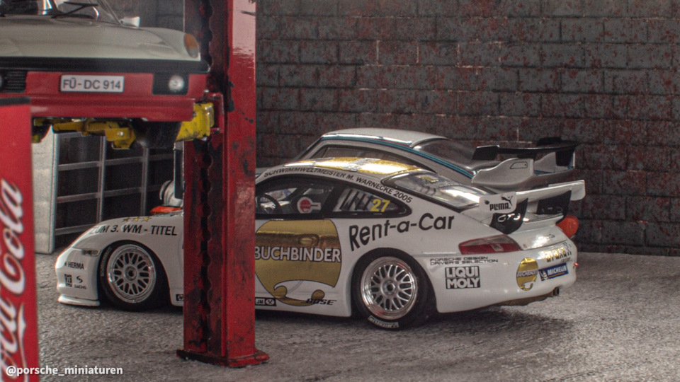2005 Porsche 911 (996) GT3 Carrera Cup EMC/ARAXA Buchbinder