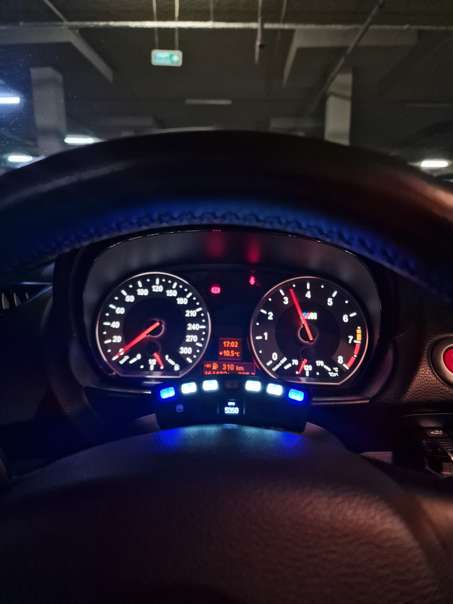 Ecliptech p2 shiftlight indicator — BMW 1 series Coupe (E82), 3 л, 2008 ...
