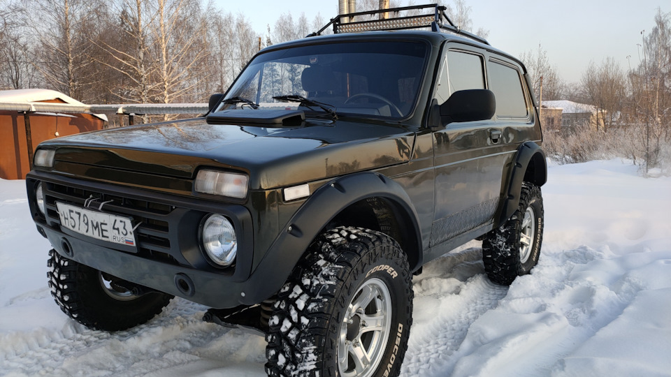 Поездка на метеортное озеро. — Lada 4x4 3D, 1,7 л, 1997 года ...