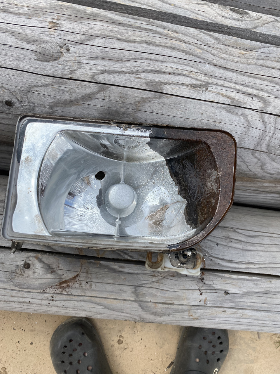 Полевая реставрация фары — Ford Escort Mk4, 1,3 л., 1987 года | своими ...