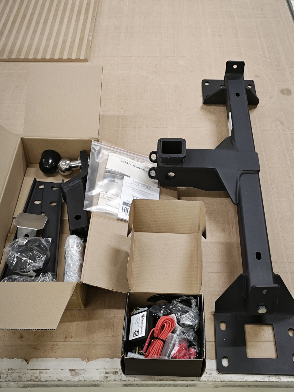 Фото в бортжурнале Geely Monjaro