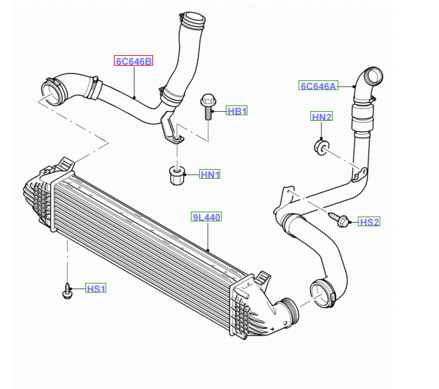 Лопнул патрубок интеркулера — Ford Mondeo IV, 2,2 л, 2010 года ...