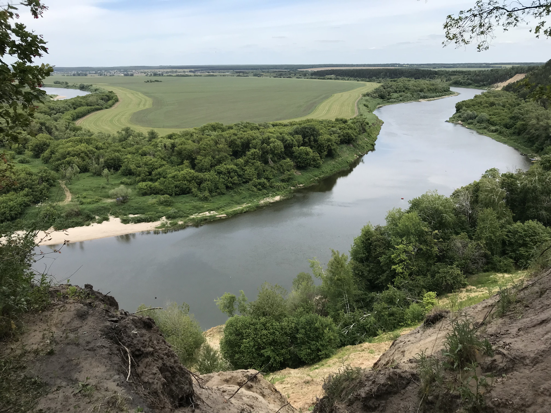 что такое излучина реки