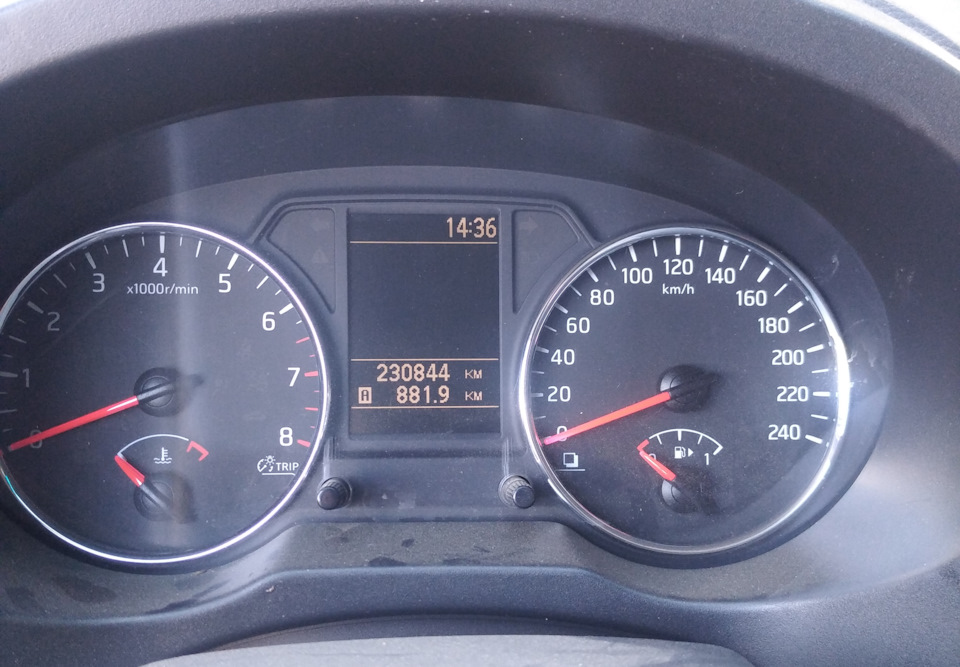 ТО "4" — 230850км (Замена масла, фильтра) — Nissan X-Trail II (t31), 2 ...