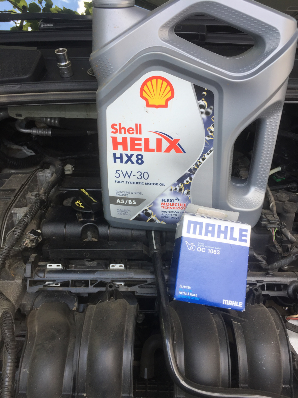 Shell helix hx8 5w 30