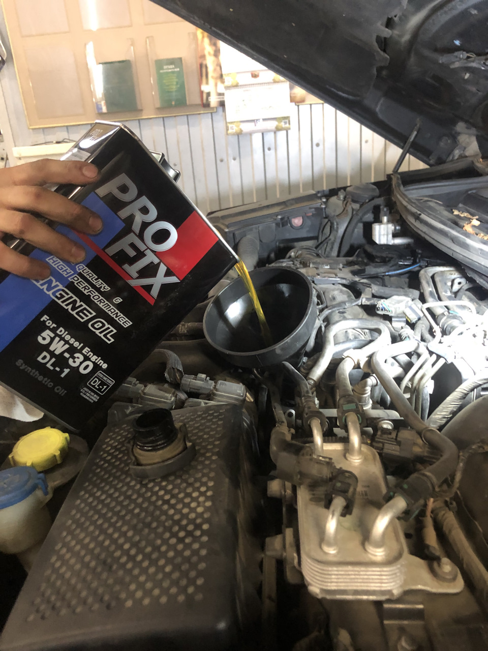 Замена масла — Land Rover Range Rover (3G), 3,6 л, 2008 года | визит на ...