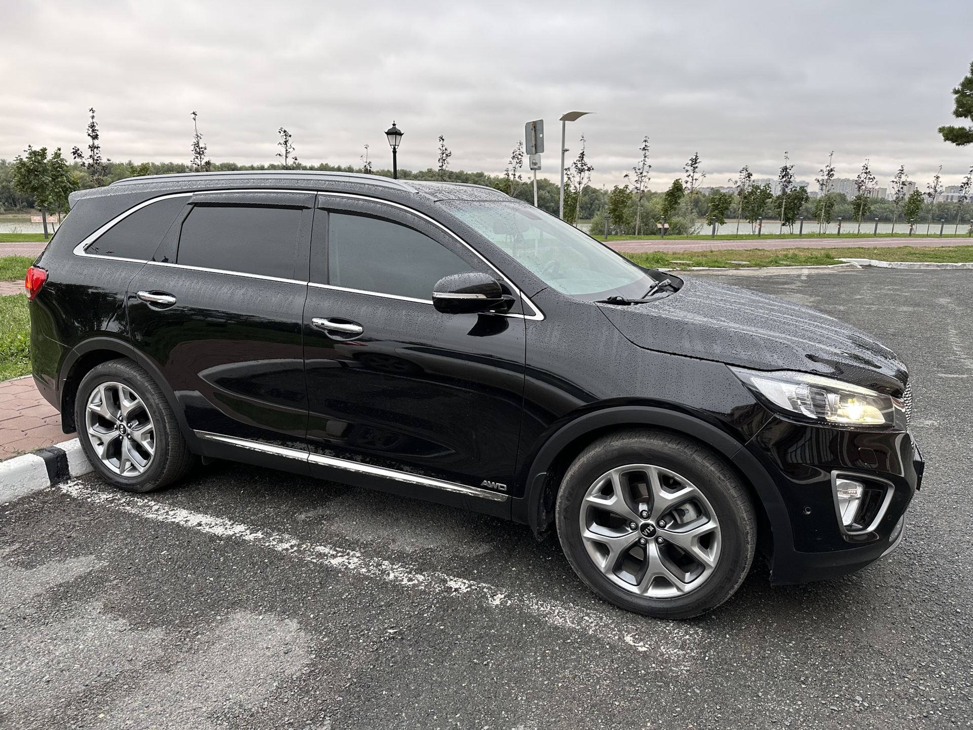 Закончил эпопею с задними пружинами — KIA Sorento (3G), 3,3 л, 2016 ...