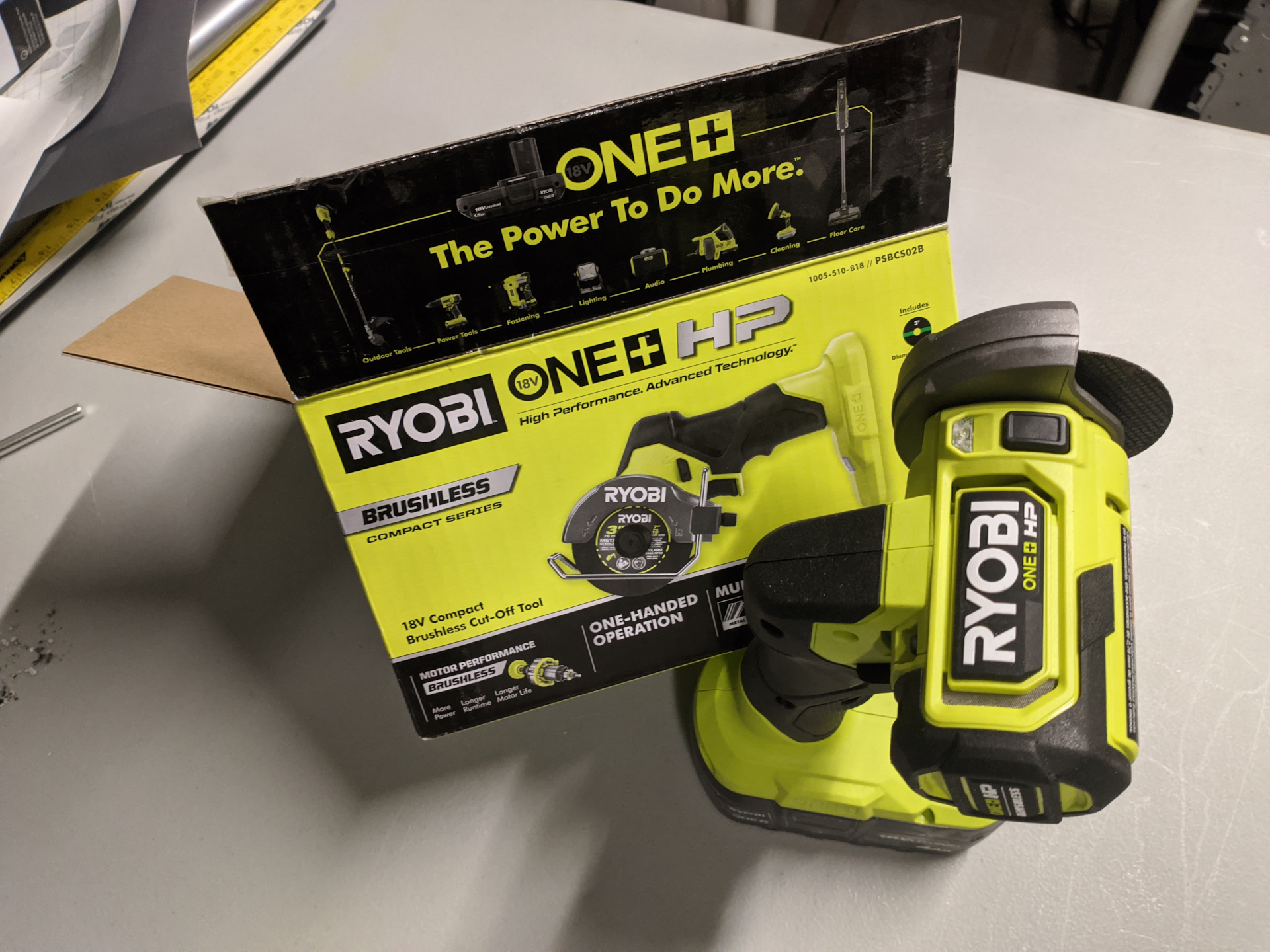 Отрезная машинка RYOBI 18v — Сообщество «Инструмент - Делимся Опытом» на  DRIVE2