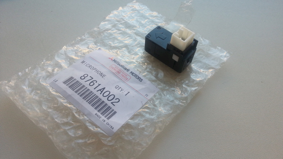 Нужна распиновка штатного микрофона или схема — Сообщество «Mitsubishi ...