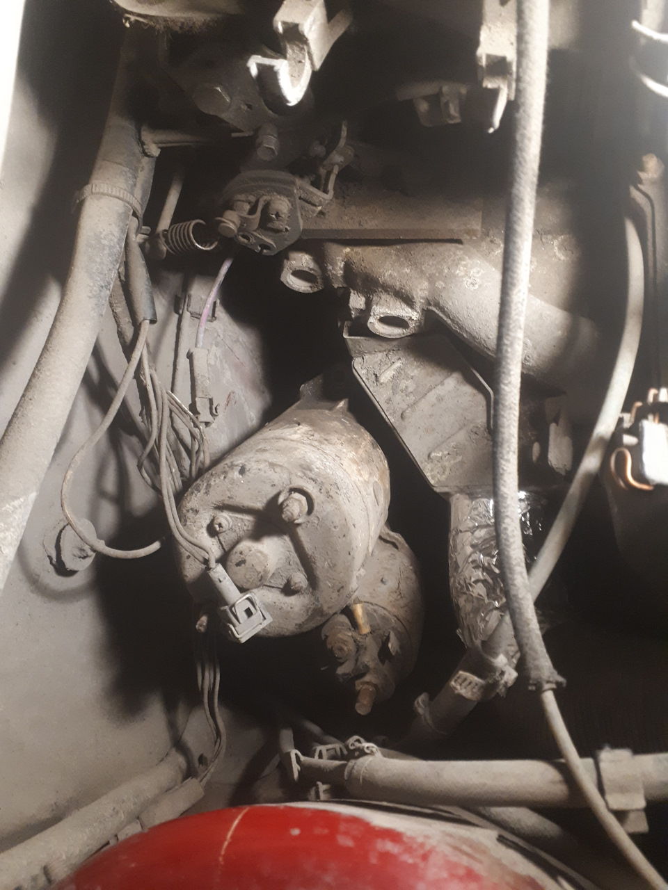 Джетта стартер как снять Снял стартер акпп Jetta 2 - Volkswagen Jetta II, 1,8 л, 1990 года своими руками 