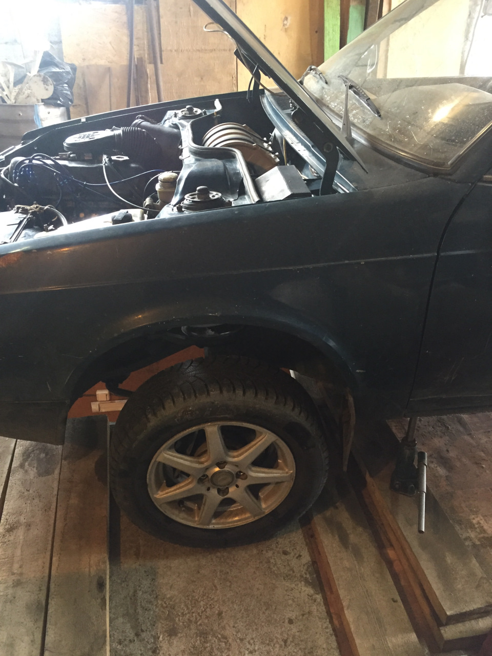 Замена ступичного подшипника ) — Москвич 2335, 1,6 л, 1999 года ...