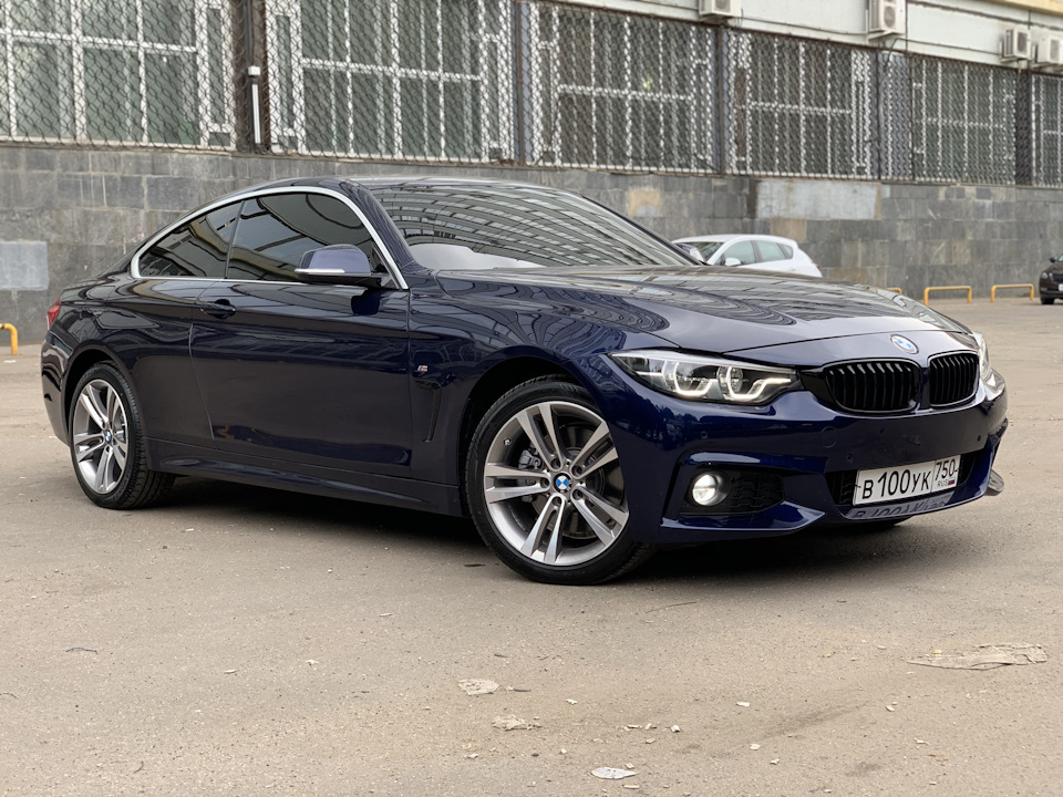 Покрытие керамикой + защита салона — BMW 4 series (F32), 2 л, 2018 года ...