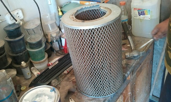 Сетка на радиаторную решетку — Lada 21093, 1,5 л, 1989 года | стайлинг ...