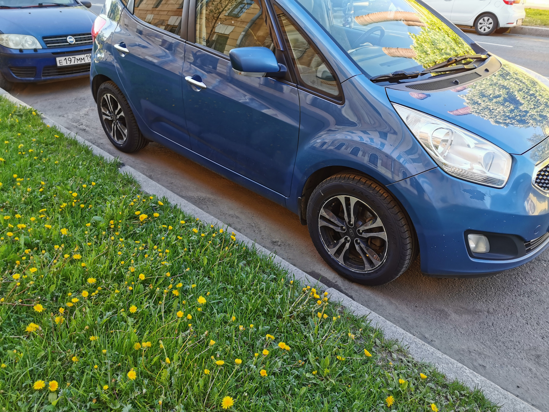 Новая резина. GOODYEAR Eagle Sport TZ 205/60 R16 92V. — KIA Venga, 1,6 ...