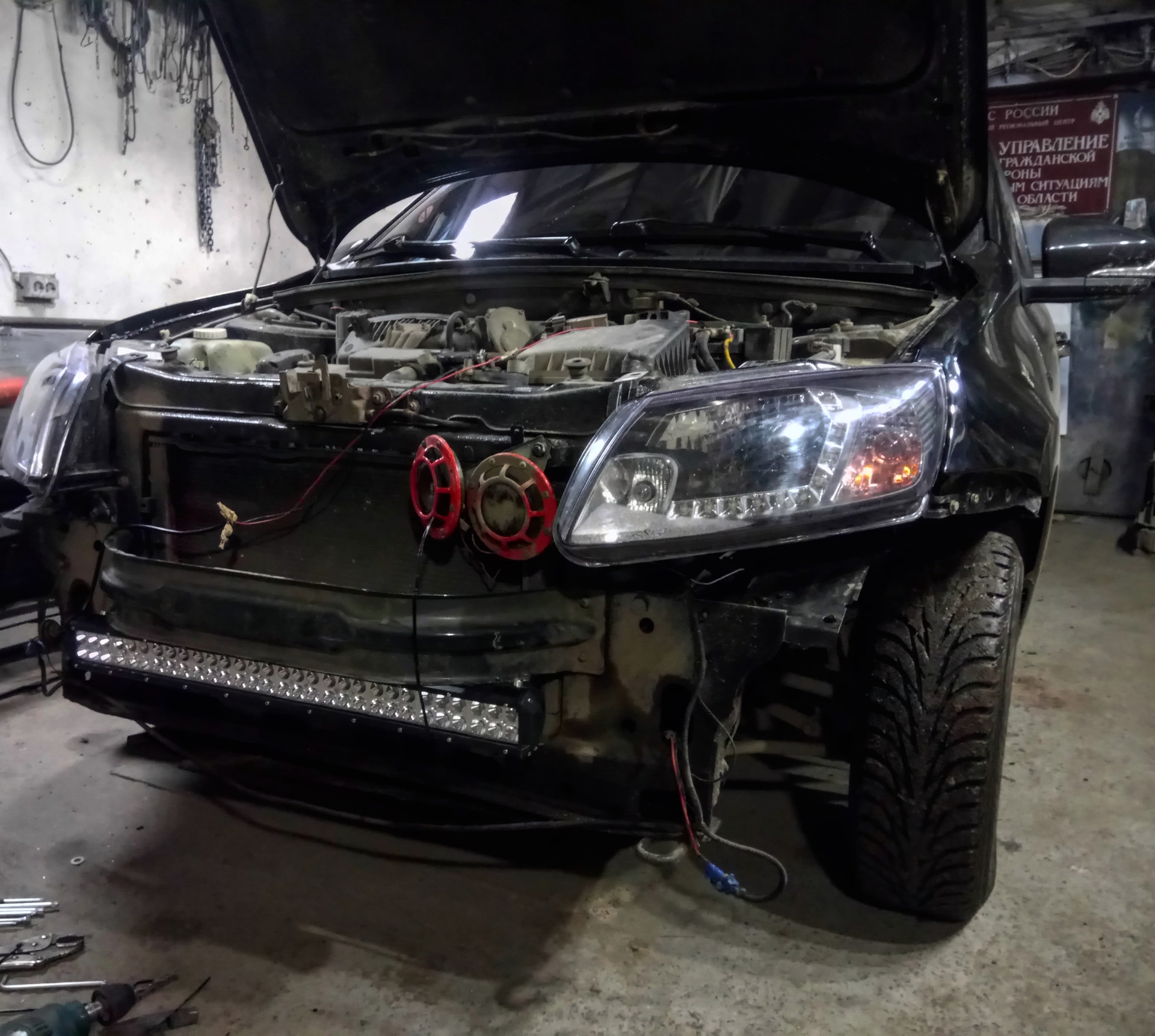 светодиодная балка на гранту