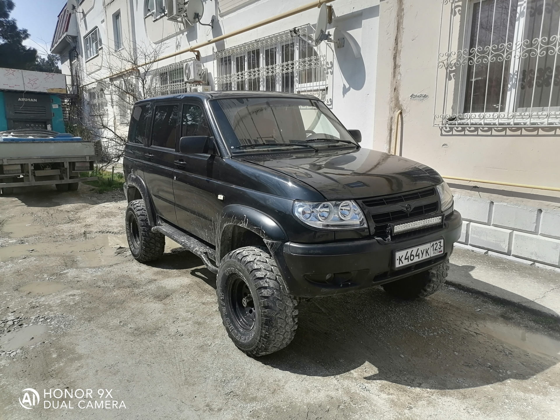 33-я резина — УАЗ Patriot, 2,7 л, 2008 года | тюнинг | DRIVE2