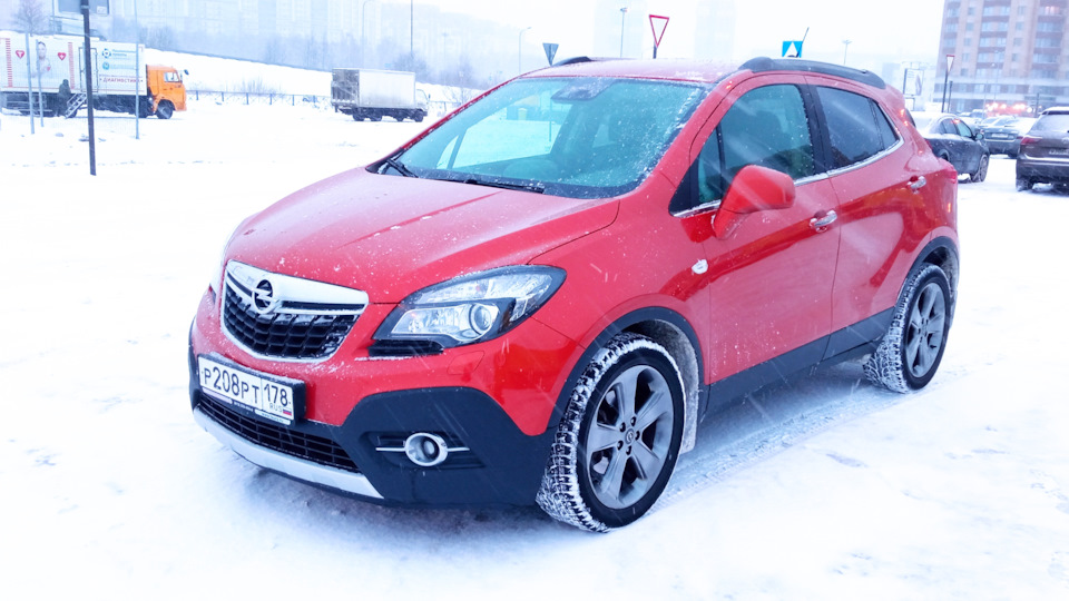 Opel Mokka (1G) 1.8 бензиновый 2013 | Orange Cosmo+AFL на DRIVE2