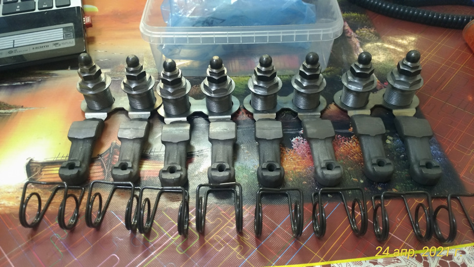 Переход с гидрокомпенсаторов на рег. болты (ч.3 Комплект регулировочных ...