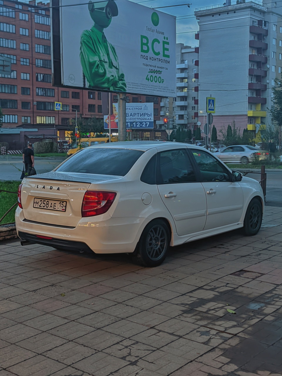 Пороги X-Mug Лада Гранта FL — Lada Гранта (2G) FL, 1,6 л, 2019 года ...