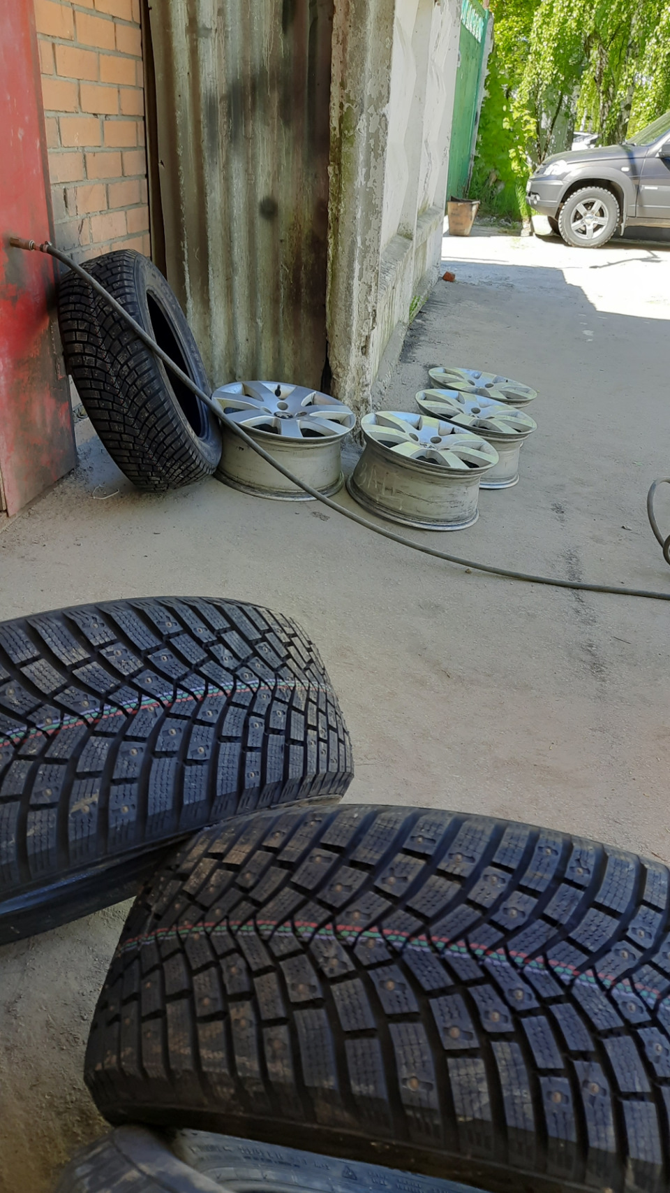 Подготовка саней летом 😀 — Peugeot 408, 1,6 л, 2017 года | колёсные ...