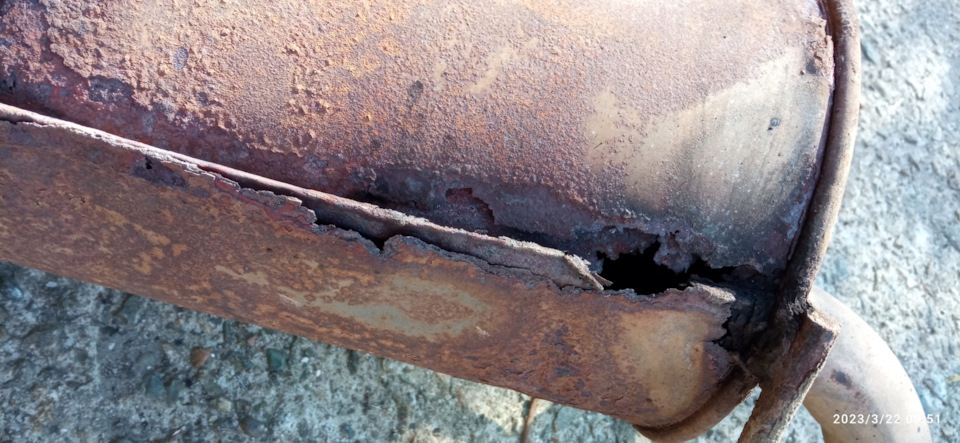 Выхлоп из нержи :) — Toyota 4Runner (II), 3 л, 1992 года | своими ...