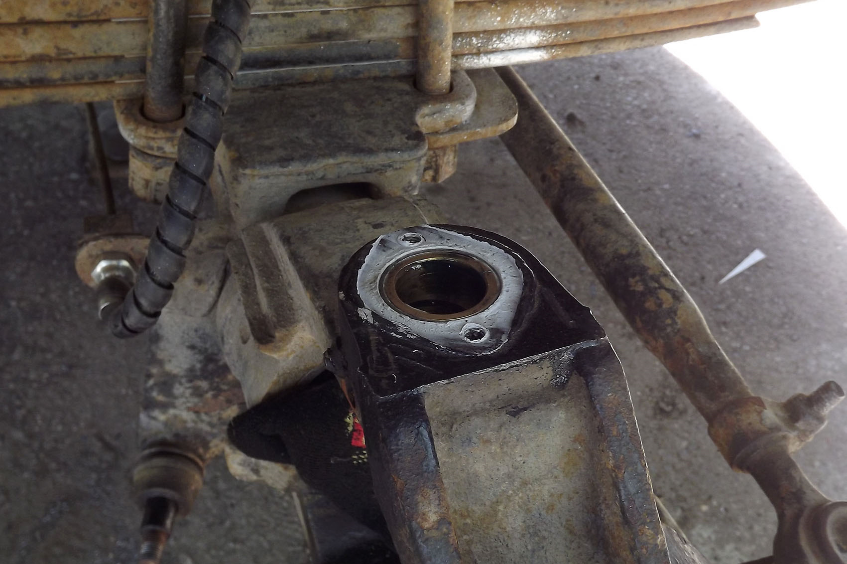 Регулировка осевого люфта корпуса поворотного кулака — ГАЗ Соболь 4х4 ...