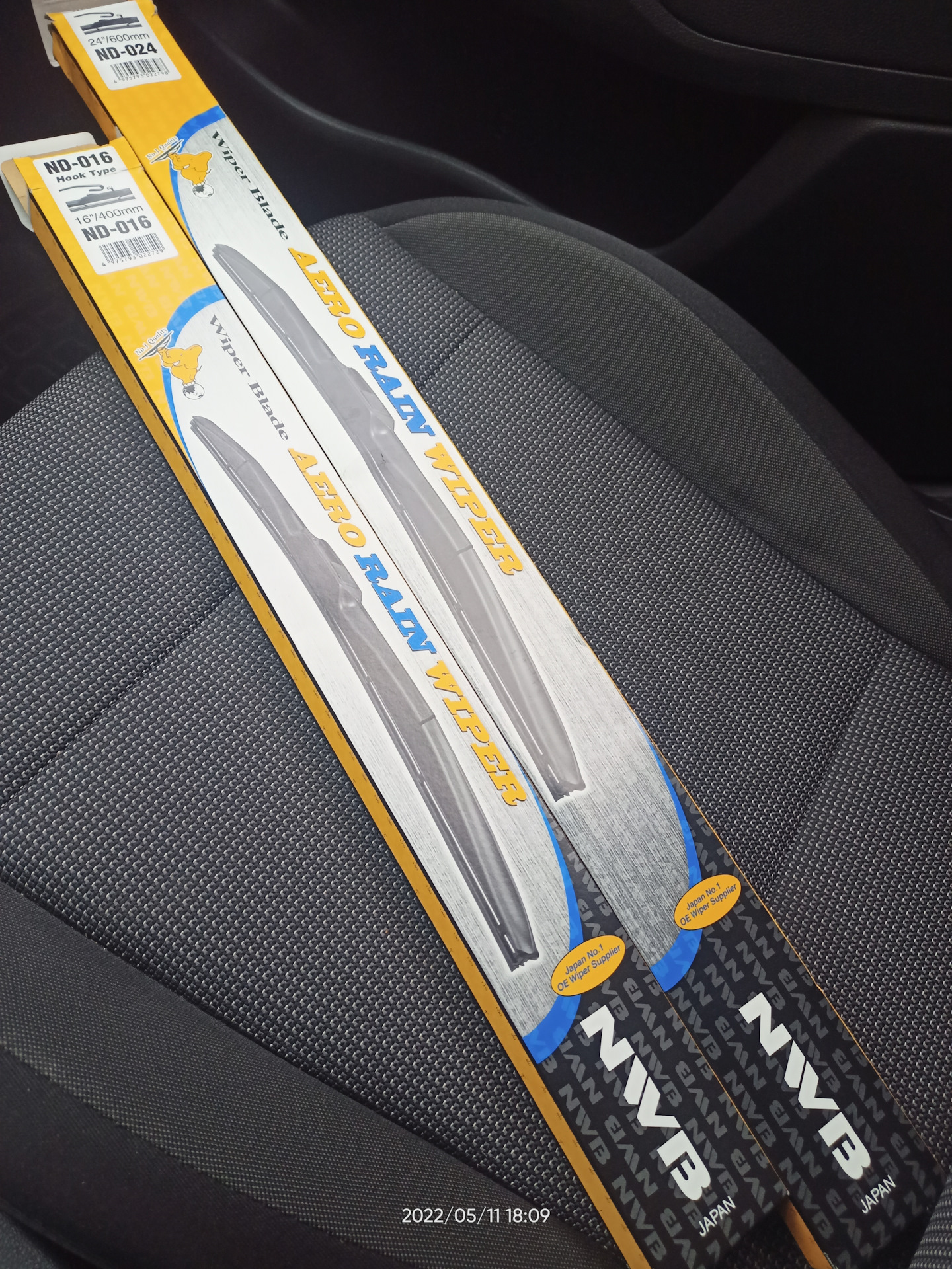 Наконец то дождался гибридных щеток NWB ND-024 и ND-016 — Hyundai ...