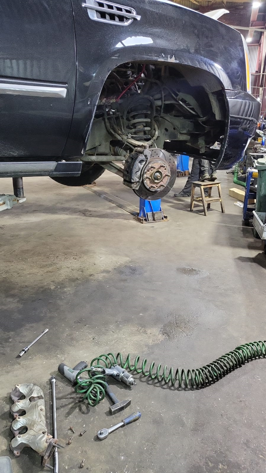 Прогорел КОЛЛЕКТОР выпускной(чугунь)! Подбор пыльника шаровой верхнего ...