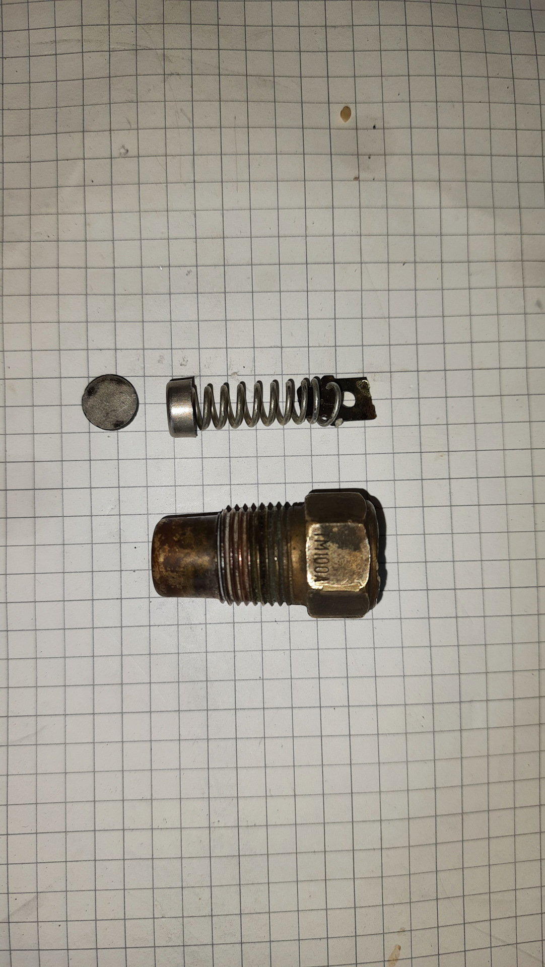 ДАТЧИК ТМ100А УКАЗАТЕЛЯ ТЕМПЕРАТУРЫ ОХЛАЖДАЮЩЕЙ ЖИДКОСТИ, УСТРОЙСТВО ...