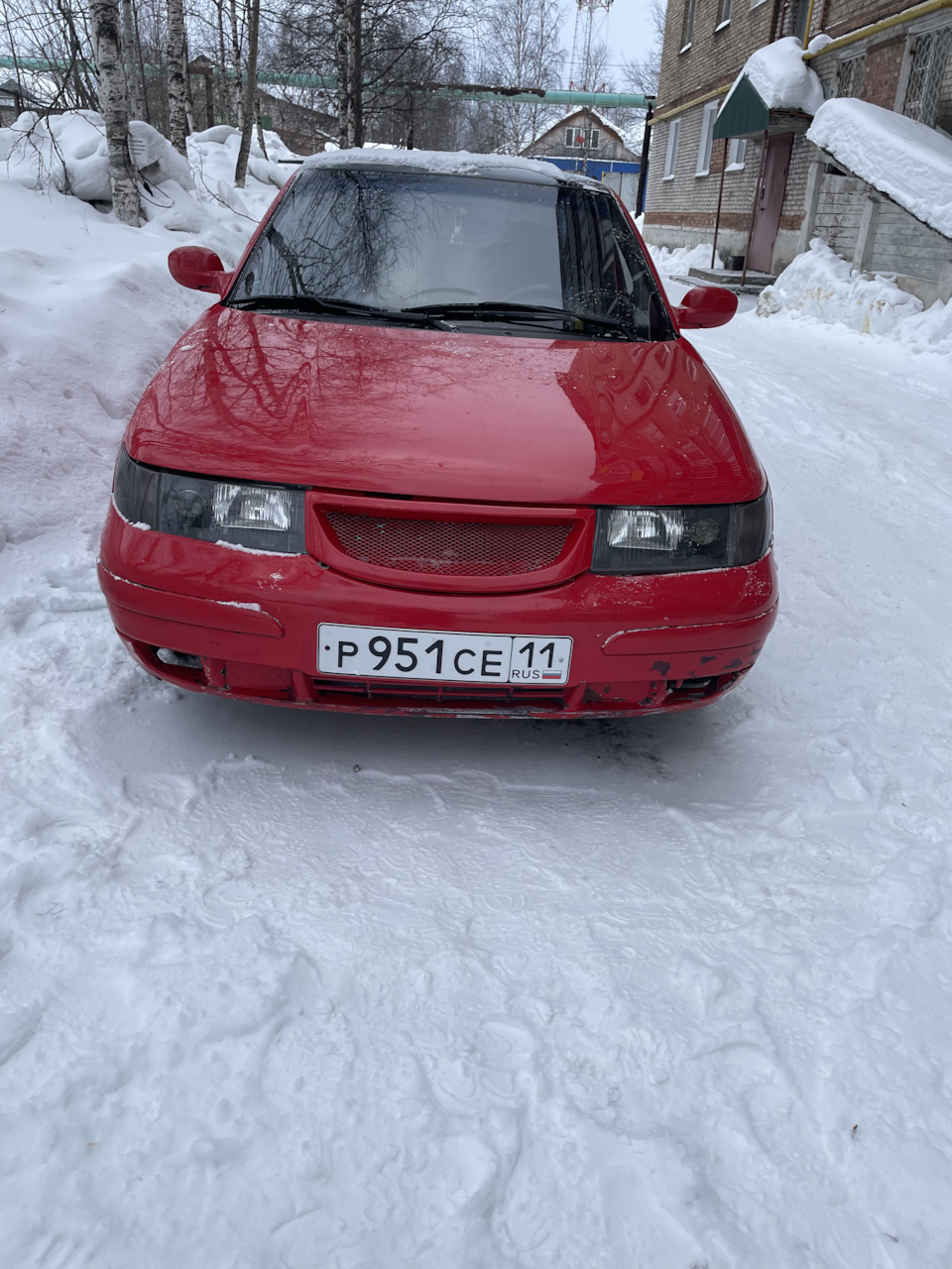 Решетка отлетела. — Lada 112 Coupe, 1,6 л, 2007 года | поломка | DRIVE2