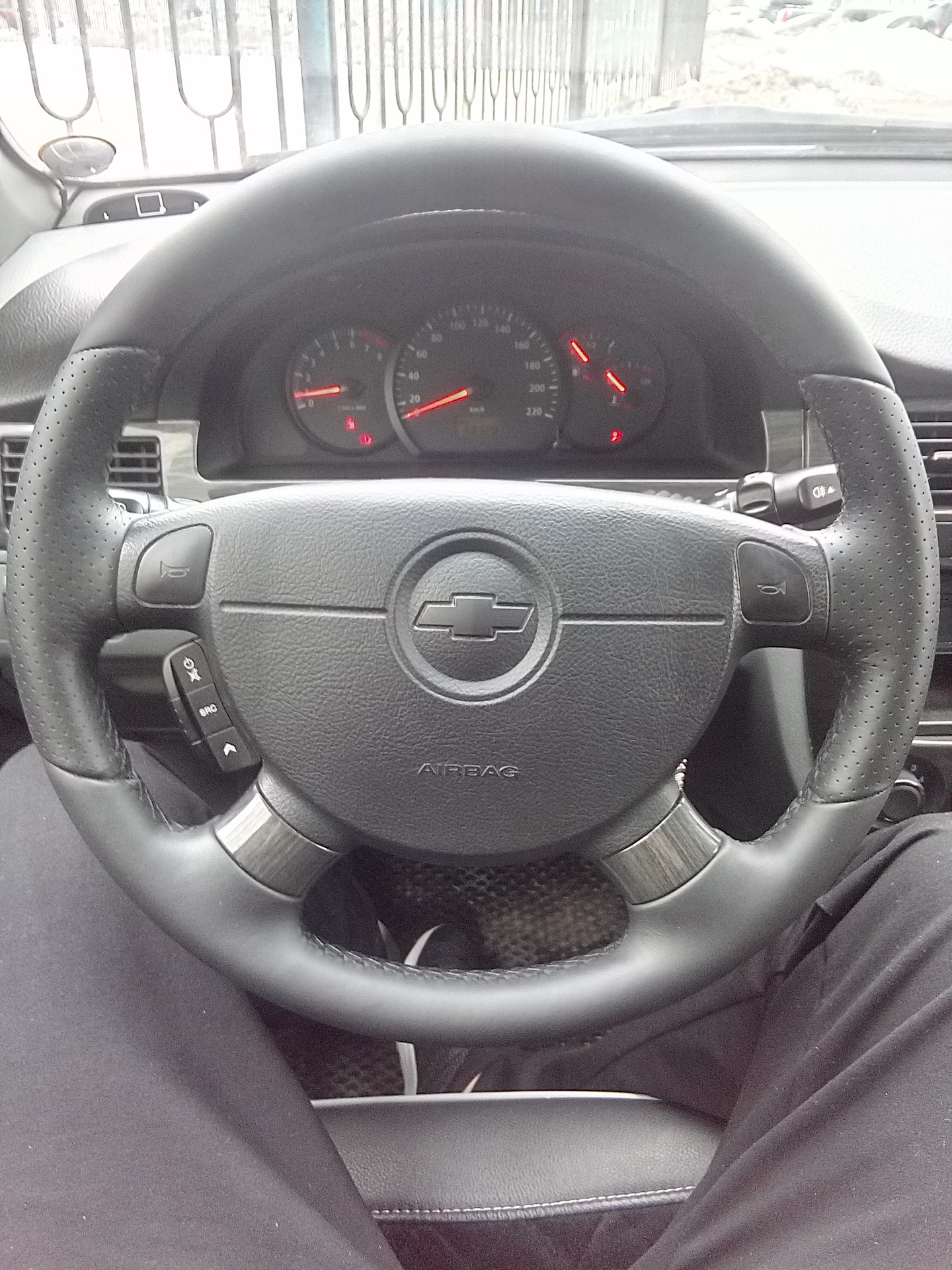 Пересвет приборной панели — Chevrolet Lacetti Sedan, 1,4 л, 2007 года ...