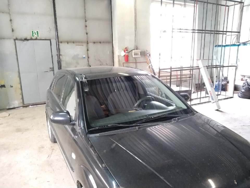 Замена лобового стекла — KIA Rio (2G), 1,4 л, 2011 года | визит на ...