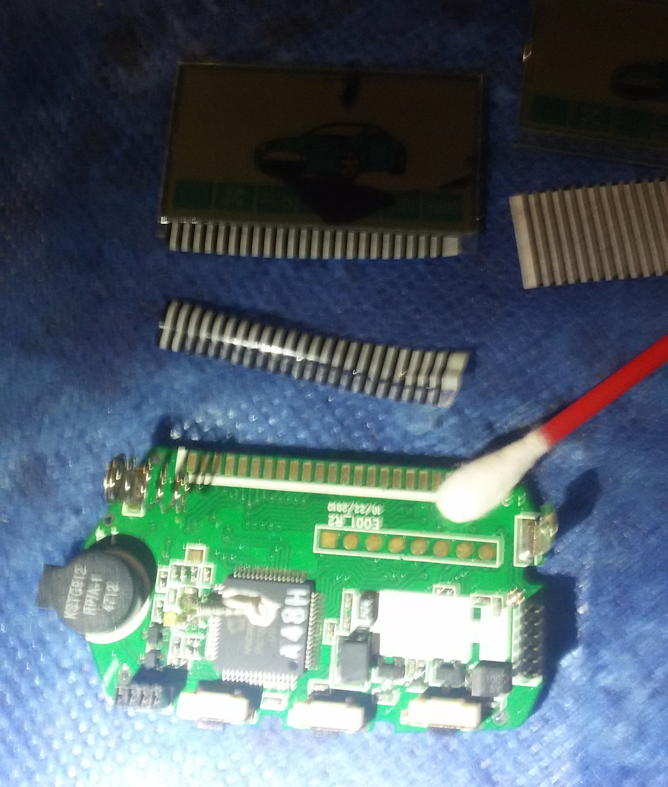 68. Замена жк-дисплея брелка сигнализации Starline A91 — Hyundai Accent ...