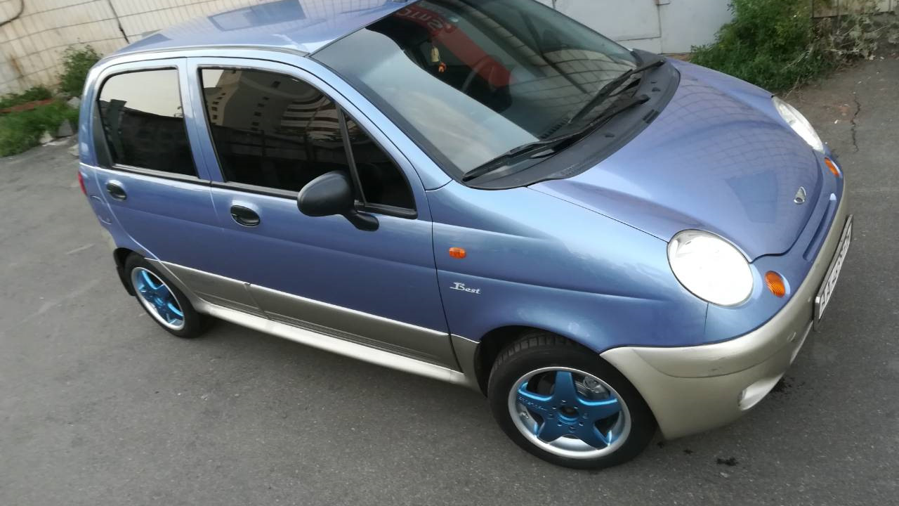 Daewoo Matiz на КРУТЫХ дисках