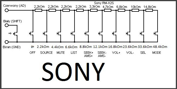 Sony rm x4s схема