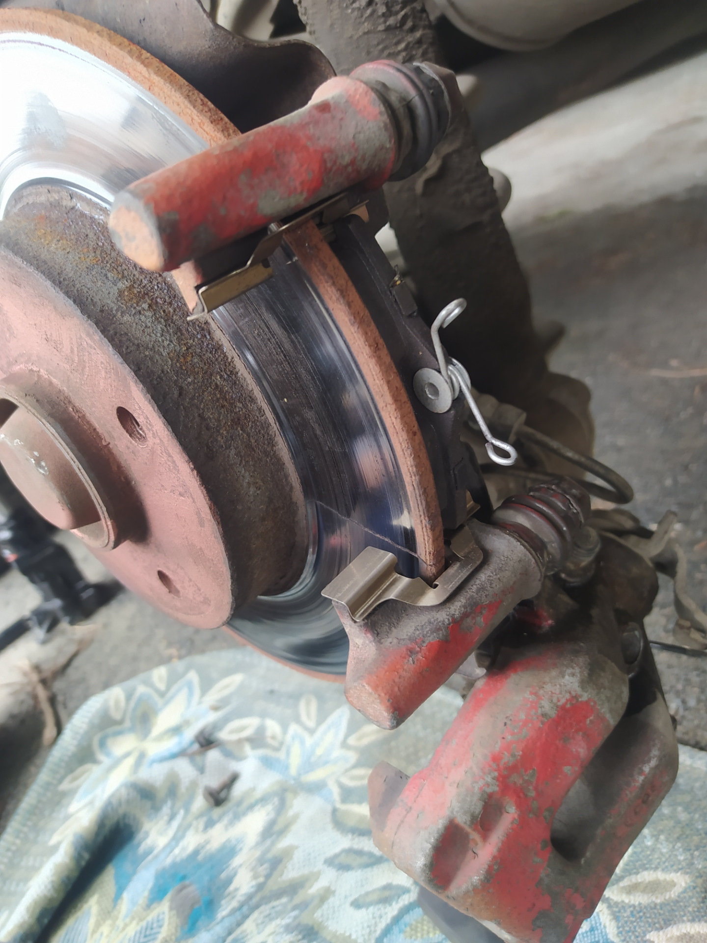 Ревизия тормозной системы — Peugeot 307, 1,6 л, 2006 года | плановое ТО ...